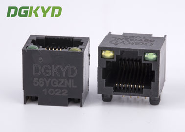DGKYD-56YGZNL 비차폐 이더네트 연결관 Rj45는 지도된 Y/G를 가진 항구를 골라냅니다