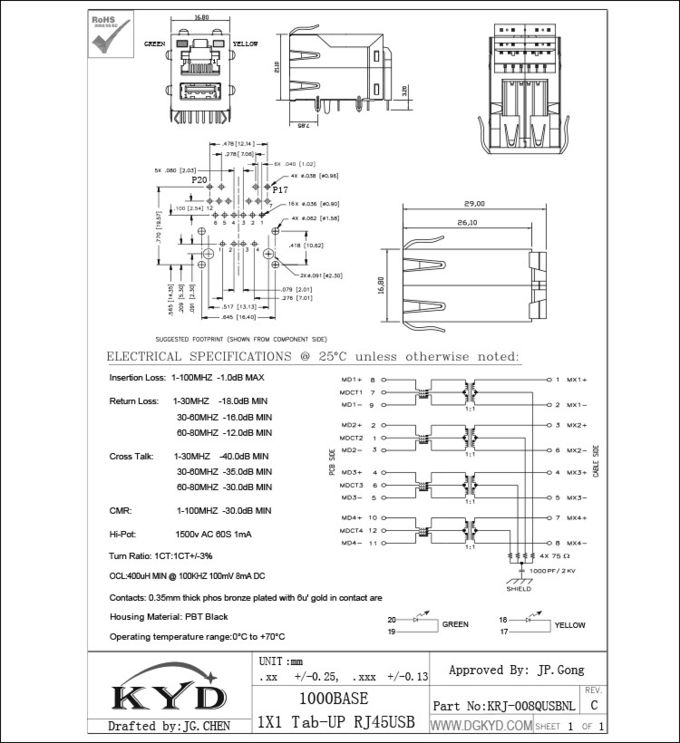 , LEDs와 더불어 1000Mb가 결합, USB RJ45 연결관 고성능에 의하여 겹쳐 쌓였습니다