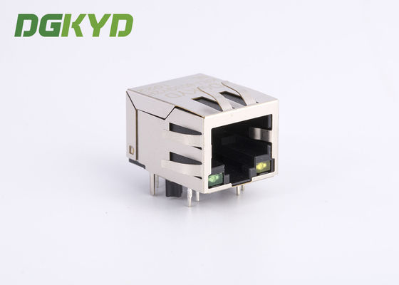 Side Entry Shield PoE RJ45 Single Port / Internal Magnetic Module,Useage HR911102A