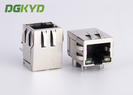 Side Entry Shield PoE RJ45 Single Port / Internal Magnetic Module,Useage HR911102A