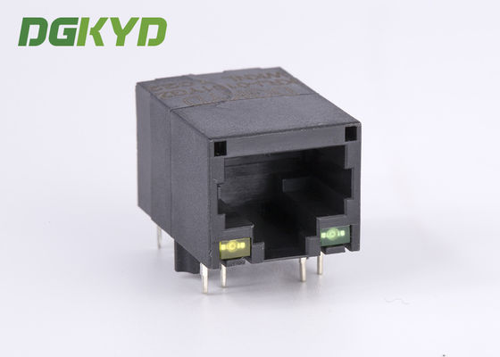 IEEE802.3u 10 / 100 BASE Network RJ45 Modular Connector With Power Over Ethernet