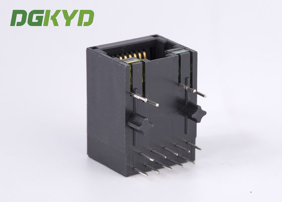 IEEE802.3u 10 / 100 BASE Network RJ45 Modular Connector With Power Over Ethernet