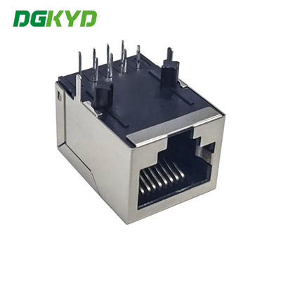 DGKYD111B085GWA1D Fast Ethernet Filter 8P8C Modular Network Interface RJ45 Without LED Without Shield DGKYD