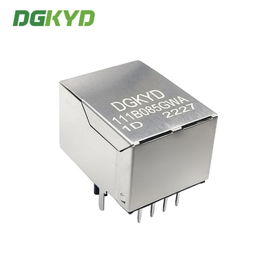 DGKYD111B085GWA1D Fast Ethernet Filter 8P8C Modular Network Interface RJ45 Without LED Without Shield DGKYD
