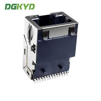 RJ45 connector 10G Ethernet filter SMT sinking board surface mount Ethernet port socket RJ45 female socket DGKYD211Q639DF5A7CBS1057