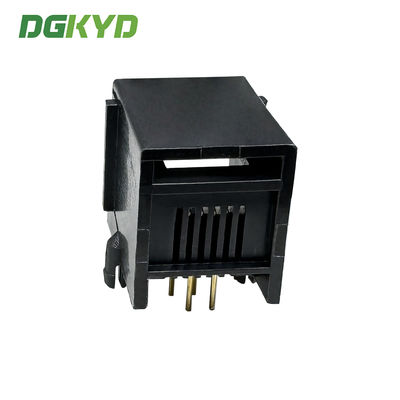 RJ11 connector 6P4C without light and filter network port socket DGKYD5523E1164IWA1DY1