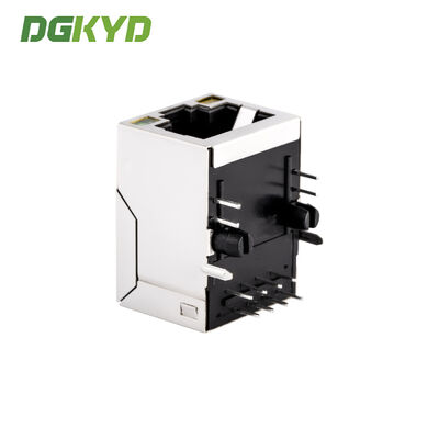 RJ45 100Mbps Ethernet port connector with built-in integrated transformer and shielding DGKYD211B083CD2A4D