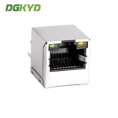 180-Degree Vertical RJ45 Transformer with POE+ 10/100 Mbps Network Interface DGKYD511B178AC2A8DP
