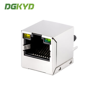 Vertical network interface RJ45 socket with light and filter socket DGKYD511B002AB1A8D