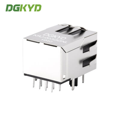 100Mbps Single Port RJ45 Connector with Integrated Filter RJ45 Jack for Industrial PCB Network Interface