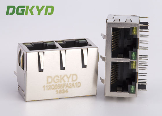 G/Y 레드스 1000 BASE-TX와 CAT6 Ethernet 케이블 연결 잭 Rj45 소켓