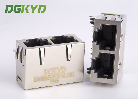 KRJ -5921S8P8C12E457NL 2 공항 RJ45 인터페이스 잭 네트워크 커넥터 RJ45 모듈러 잭