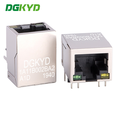 RJ45 100Mbps 커넥터 네트워크 포트 소켓 8P8C 컴팩트 창 표면 DGKYD1A11B002BA2A1D