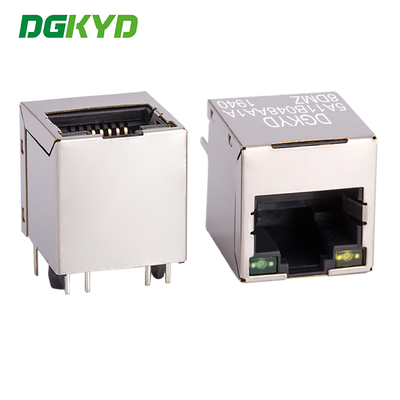 RJ45 100Mbps 이더넷 소켓 8P8C 모듈 콤팩트 창면 DGKYD5A11B048AA1A8DMZ
