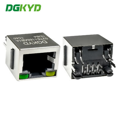 RJ45 수직 네트워크 인터페이스, 빛 및 보호 연결 장치 DGKYD52TE1188AB1A1DB4와 직접 삽입