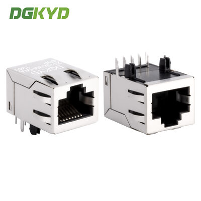 RJ45 이더넷 커넥터와 POE 전원 공급 산업 이더넷 소켓 DGKYD211B039HWA4DP