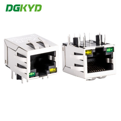 RJ45 네트워크 커넥터 100Mbps 통합 변압기 산업 네트워크 포트 DGKYD111B002DA2A1D