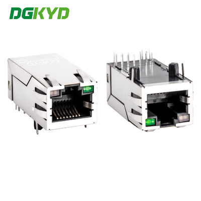 KRJ-339AGYGNL RJ45 기가비트 커넥터 통신 네트워크 포트 소켓 33 긴 인터페이스