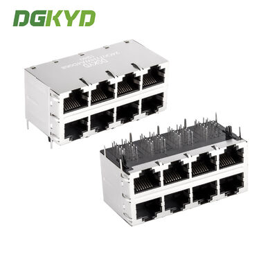 8 포트 기가비트 이더넷 RJ45 커넥터