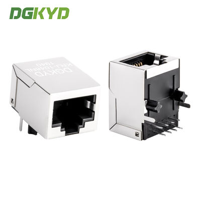 10/100 기본 CAT5 산업 네트워크 인터페이스 변압기와 보호된 RJ45 커넥터