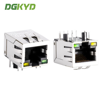 100Mbps RJ45 커넥터, 통합 트랜스포머 및 네트워크 인터페이스에 대한 보호 하우징