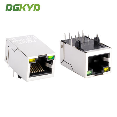 산업용 네트워크 인터페이스용 통합 트랜스포머와 함께 100Mbps RJ45 커넥터