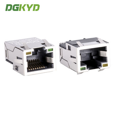 카트6 산업용 이더넷 RJ45 커넥터 금장 6U 및 SMD 장착