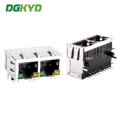 기가비트 이더넷용 6u 금도금 산업용 RJ45 커넥터