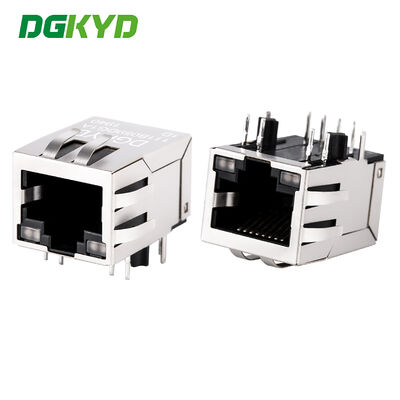 산업용 RJ45 여성 커넥터 10/100 베이스-T 100Mbps 필터와 RJ45 보호 커넥터