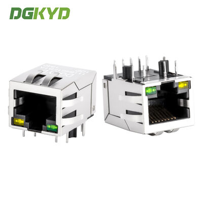 POE+ 마그네틱스 RJ45 이더넷 커넥터 PCB 마운트 RJ45 이더넷 잭