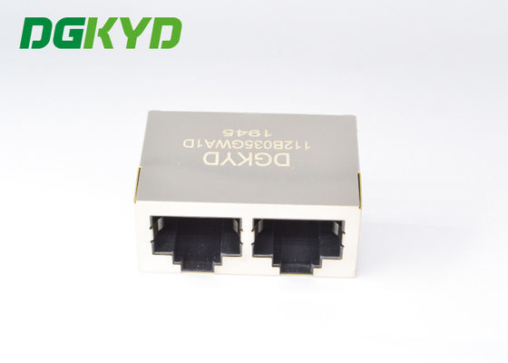 1x2 8P8C 그물 소켓 10M RJ45 네트워크 연결관